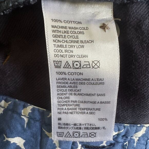 Tommy Bahama Shorts Men's 42 Blue 100% Cotton Cargo Style Pockets Nautical Golf - Picture 5 of 6